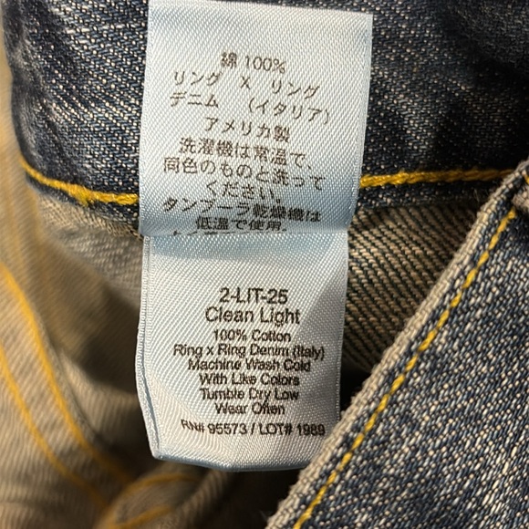 Mens Kitson Y2K vintage Paper Denim & Cloth Utility Pocket Bootcut Jeans - Picture 7 of 8